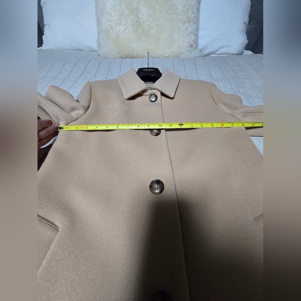 Classic Cream CINZIA ROCCA Coat - Picture 13 of 13
